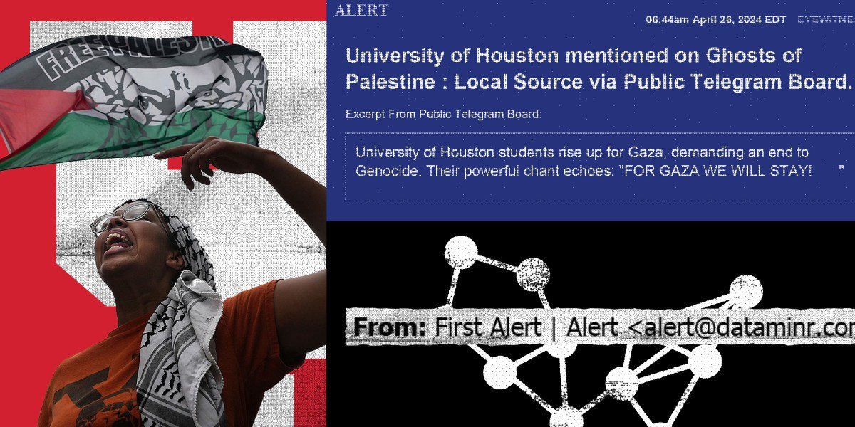 How Corporate Partnerships Powered University Surveillance of Palestine Protests