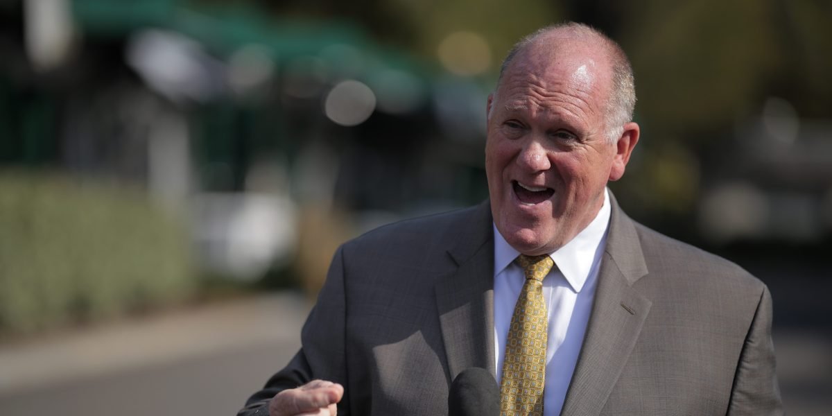 Greg Bovino Replacement Tom Homan's Record of Deportations