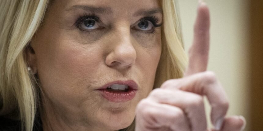 Pam Bondi Admits DOJ Has a Secret Domestic Terrorist List