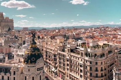 The 47-year-old victim was found dead at a property in Madrid with visible signs of violence.