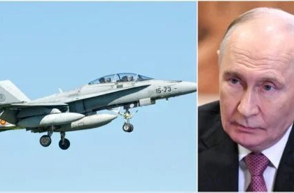 A Spanish fighter jet was scrambled in Romania after a suspected Russian drone alert