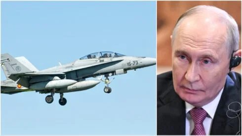 A Spanish fighter jet was scrambled in Romania after a suspected Russian drone alert
