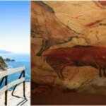 The Neocave and Museum of Altamira in Cantabria and the ferry to the Cies Islands from Vigo